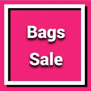 BAGs SALE!  Prices are firm as they have been significantly marked down